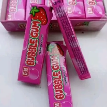 premen karet bubell gum aneka rasa buah 1 pak isi 20 bungkus