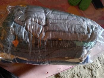 Product Review of [COD] 100 RIBU ISI 5 PCS SELIMUT DEWASA UKURAN 135 X 185 CM from i**a 0