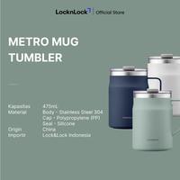 Promo LocknLock Tumbler Metro Mug 475ml - LHC4219 Stainless - Navy ...