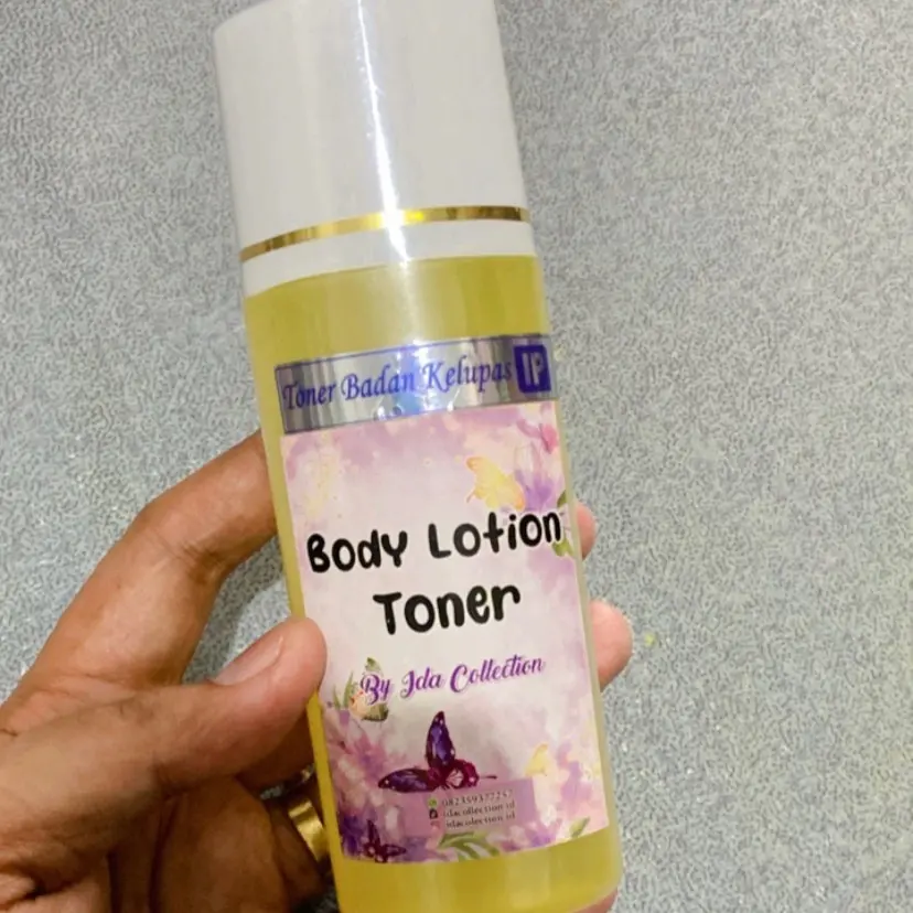 Toner badan by Ida Collection Tanpa terkelupas