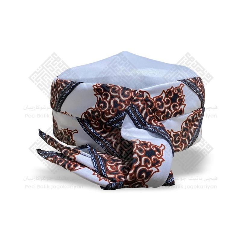 Peci Batik Jogokariyan - Motif Candradimuka A - PECI BATIK - Songkok Muslim Keren 2