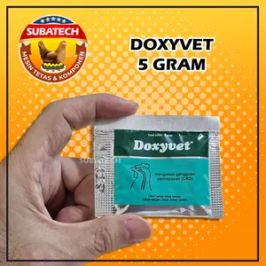Doxyvet 5 Gram Medion Mengatasi Gangguan Napas CRD untuk Ayam Bebek Burung Unggas