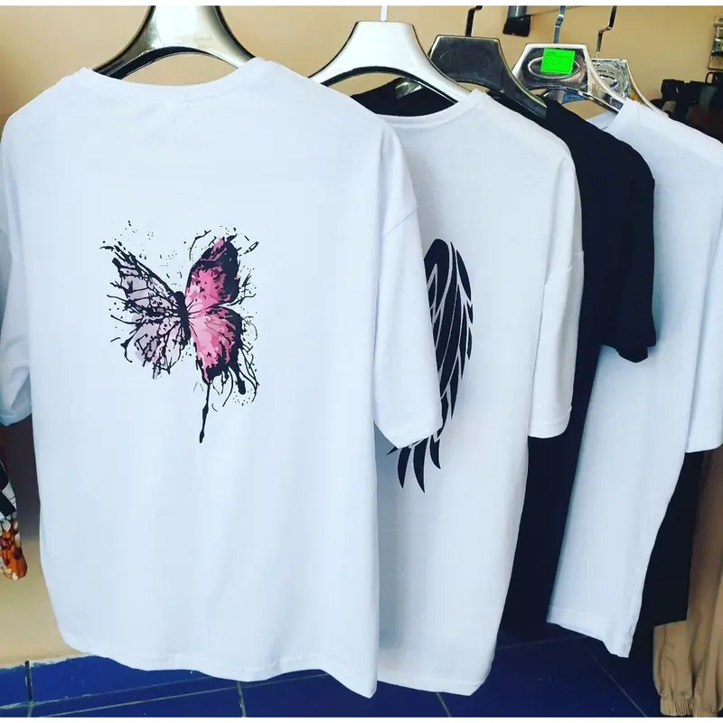 Paket 100rb dapat 6 pcs/ Kaos Distro New /kaos pria Wanita Terbaru 4