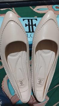 Product Review of ELLORA EZ-2646 Sepatu Flatshoes Wanita Sepatu Kerja Import from s**a 0