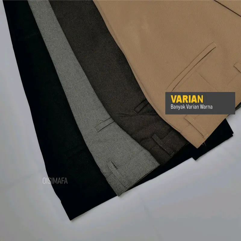 CELANA BAHAN FORMAL SLIMFIT PREMIUM | CELANA KANTOR PRIA SLIMFIT PREMIUM | CELANA KERJA | SLIMFIT PANTS FORMAL 7