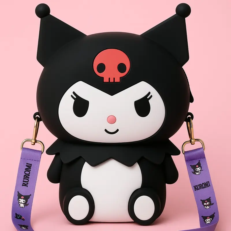 [Muat HP] Tas Selempang Karakter Kartun Anak Cowo Cewe Lucu Ukuran BESAR Muat HP Cetakan Emboss 3D Real Pic Bisa COD Fashion 6