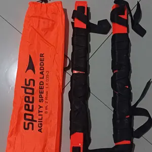 SPEEDS Agility Speed Ladder Drills training Tangga Kelincahan Ketangkasan 8m Latihan Atlit Tangkas 039-3