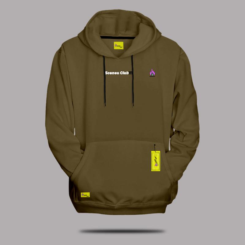 Scenes Life sweater cowok sweater resleting Gold pria sweater pria resleting depan Crewneck hodie pria tebal Basic jaket Hoodie Keren Suiter Distro Hitam Zipper Fleece Jumper 5
