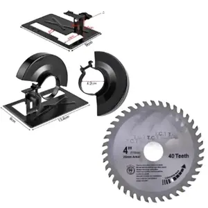 paket komplit Stand gerinda circular saw dudukan gerinda tangan + bonus 1pcs mata pemotong kayu