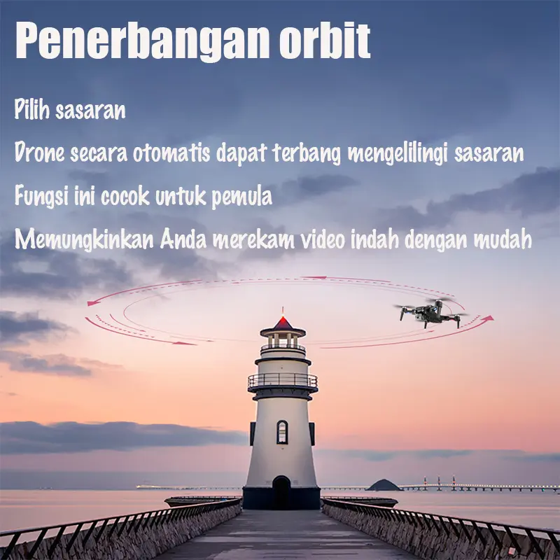 Drone Besar Unggulan-dengan Kamera Ganda-Pesawat Remote Control-Fotografi Udara-Drone Definisi Tinggi 6K 5