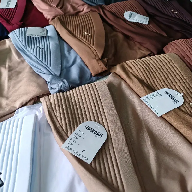 Hijab bergo hamidah size S pad besar pad tebal Bergo sport hamidah Kerudung 5