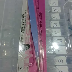 Pinset tweezer macaron jepit kertas penjepit stiker