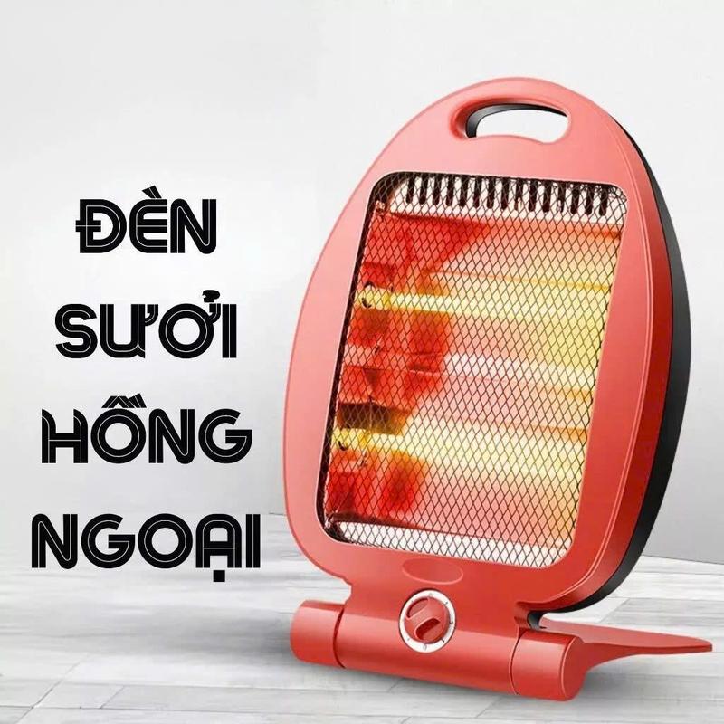 Đèn sưởi cho bé 2 bóng cao cấp công suất 800w, máy sưởi ấm 2 tốc độ làm ấm…