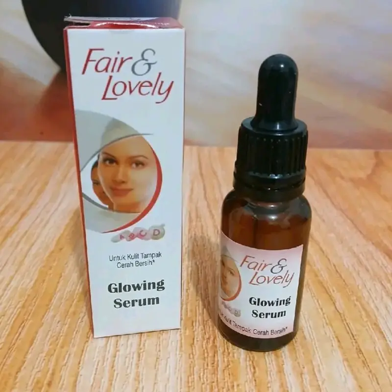 Paket Fair & Lovely Cream Siang & Malam Plus Serum Glowing untuk Wajah 3