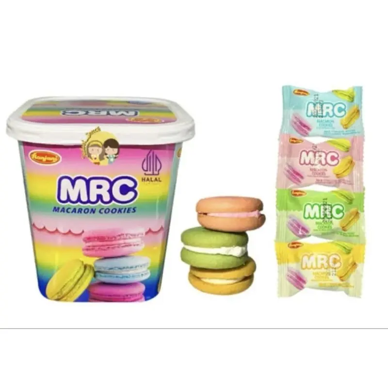 Macaron Cookie Mini Ranjani Mrc Toples Roti Kue Macaron Isi 20pc 3