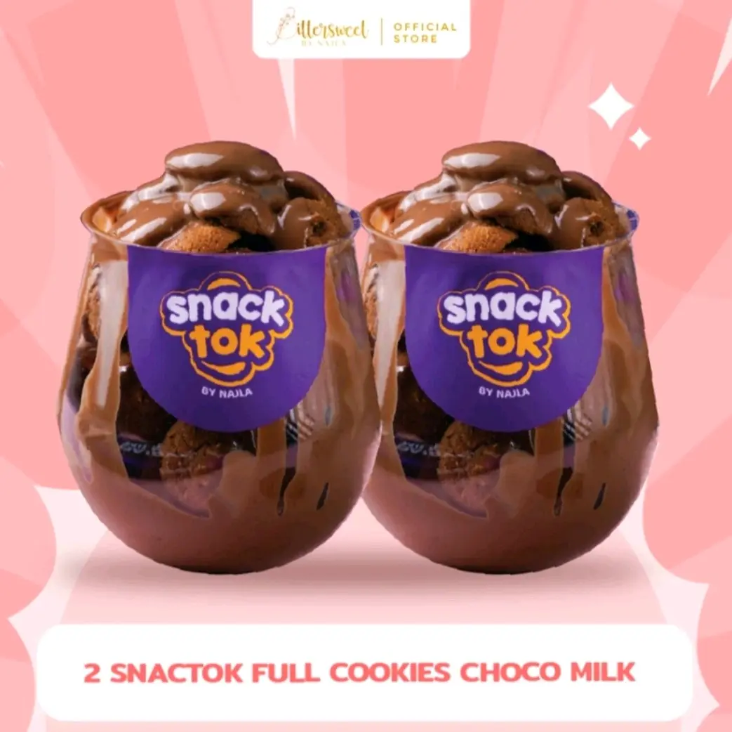 BITTERSWEET BY NAJLA - SNACKTOCK FULL COOKIES ( 2 CHOCOMILKY ) READY STOCK