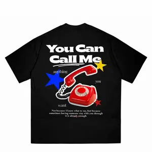 (COD)[Aesthetic Version] Kaos Oversize You Can Call Me Anything You Want - T-Shirt PriaWanita Bahan Cotton Combed 24s For aldults & KIDS