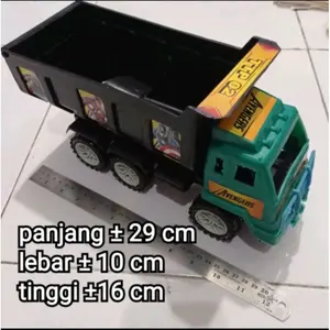 Mainan anak Truk TRUK BAK PENGANGKUT PASIR TTP 02 / mainan truk Jomplang