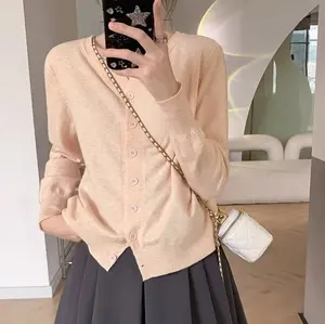 Outer Knitwear Kardigan Atasan Sweater Rajut Lengan Panjang Cardigan Baju Premium Wanita Korean Style