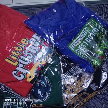 Product Review of Paket 4pcs Kaos Anak Laki laki Motif Mobil Pakaian Fashion from m**2 0