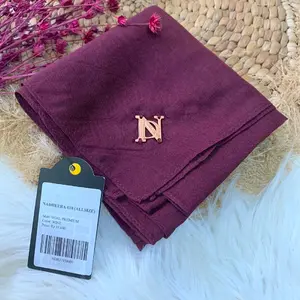 NADHEERA ND 010 SEGI4 VOAL PREMIUM SEGI4 POLOS KERUDUNG POLOS BY NADHEERA LUXURY PROMO HARGA MURCE