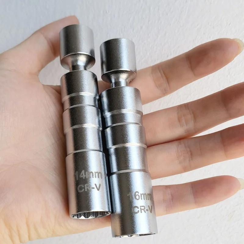 2Pcs Thin Wall Spark Plug Socket, 3/8 Inch 12-Point - View #7