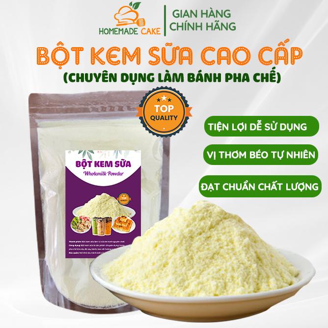  Bột Kem Sữa Cao Cấp  Giá Sỉ Tận Gốc  Không Đường 500g-1kg Dùng Làm Bánh Kẹo Và Trà Sữa 