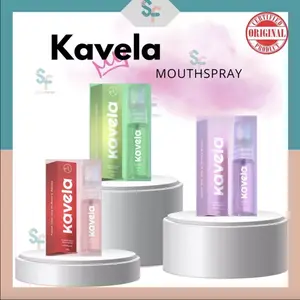 KAVELA Flavor Fresh Mouth Spray 20 ml – Semprotan Penyegar Mulut untuk Menghilangkan Bau Mulut