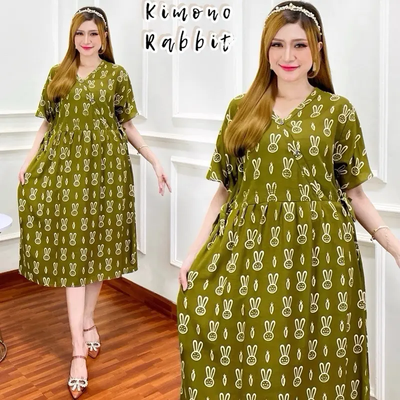 DASTER KIMONO BUSUI | DASTER KANCING DEPAN | DASTER BUSUI | DASTER BUMIL | DASTER IBU MUDA | DASTER RAYON 5