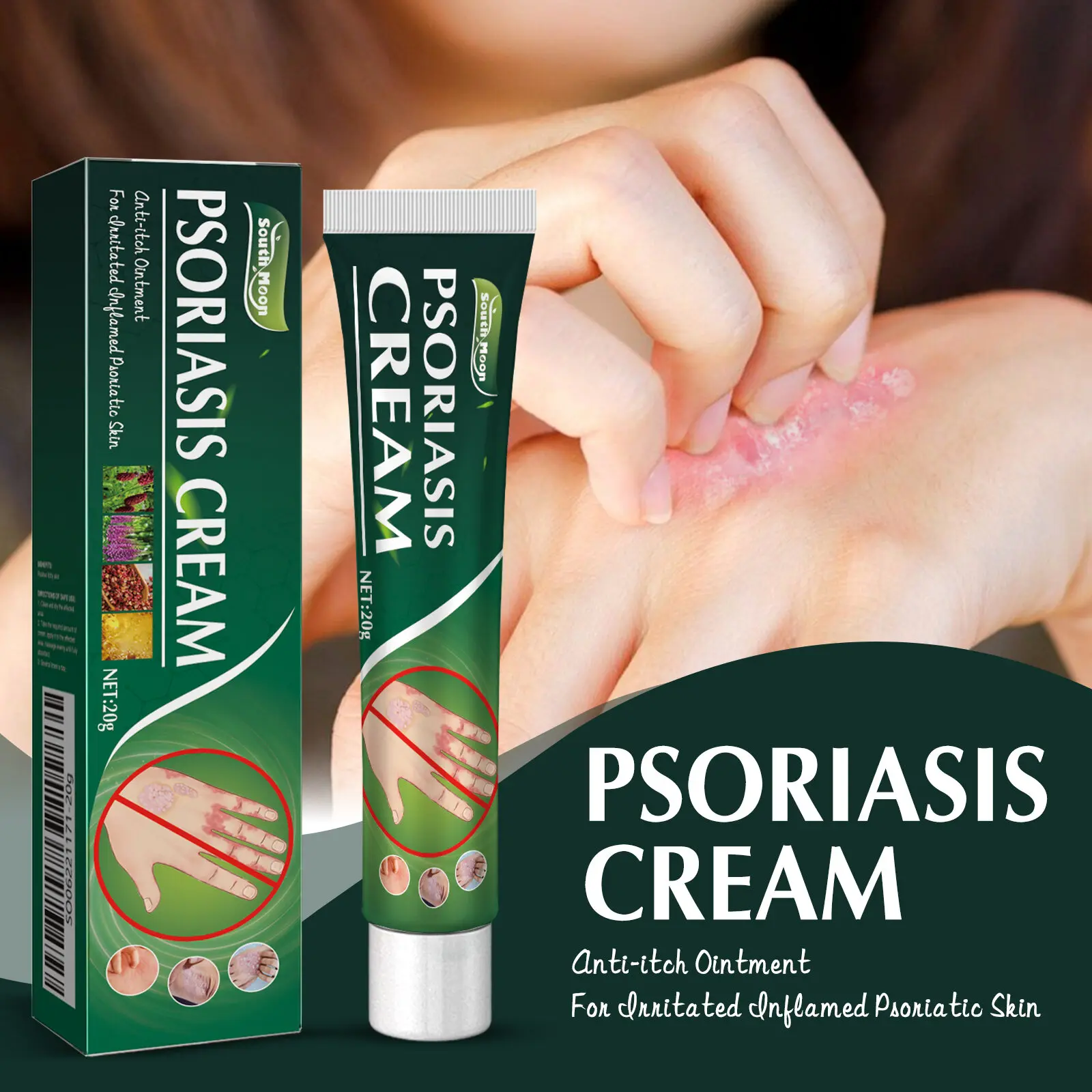 South Moon Psoriasis Repairs Cream relieve itching