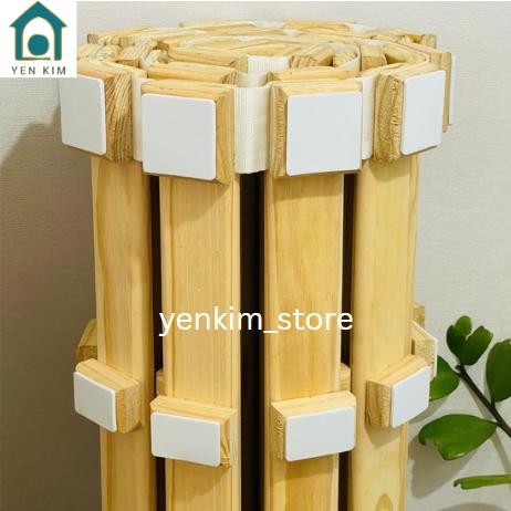 Giường cuộn trải sàn thông minh, gỗ thông Mỹ thơm mùi tự nhiên, an toàn cho sức khỏe - BẢO HÀNH 12 THÁNG 5