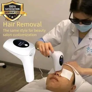 IPL Laser Hair Removal Alat Kecantikan Penghilang Bulu Rambut Menghilangkan Flek Merawat Pada Bagian Tubuh dengan Teknologi IPL dan Layar Digital LED - Perawatan