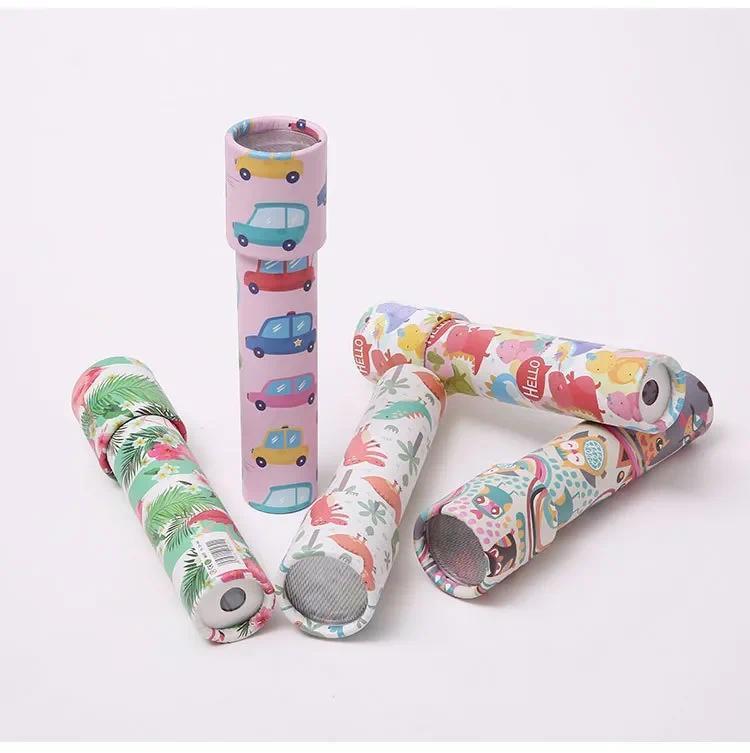 Product Introduction of Children's Day of the Kaleidoscope Children's Day Award Multi Diamond Mirror Telescope Pupil Education Experiment Male and Female Small Gift 5