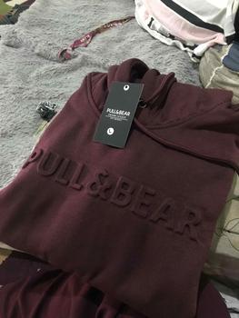 Product Review of Sweater hoodie pull bear premium gramasi 280 Pria Wanita Unisex Fleece Tebal from p**i i**i 0