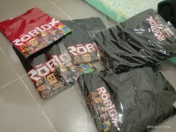 Product Review of [GRATIS TAMBAH NAMA] Setelan Baju Roblox Anak - Kaos Roblox - Set Kaos Dan Celana Anak Gambar Roblox from P**o 0
