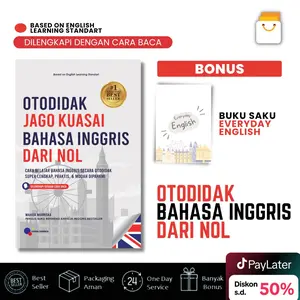 [BlanjaBuku] Buku Otodidak Jago Kuasai Bahasa Inggris Dari Nol By Wahida Murriska Dilengkapi Dengan Cara Baca Bonus Buku Saku Everyday English Garda Cendekia