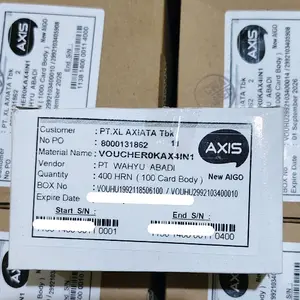 Stiker Vucer Axis Kosong Nasional 400 SN Khusus Konter
