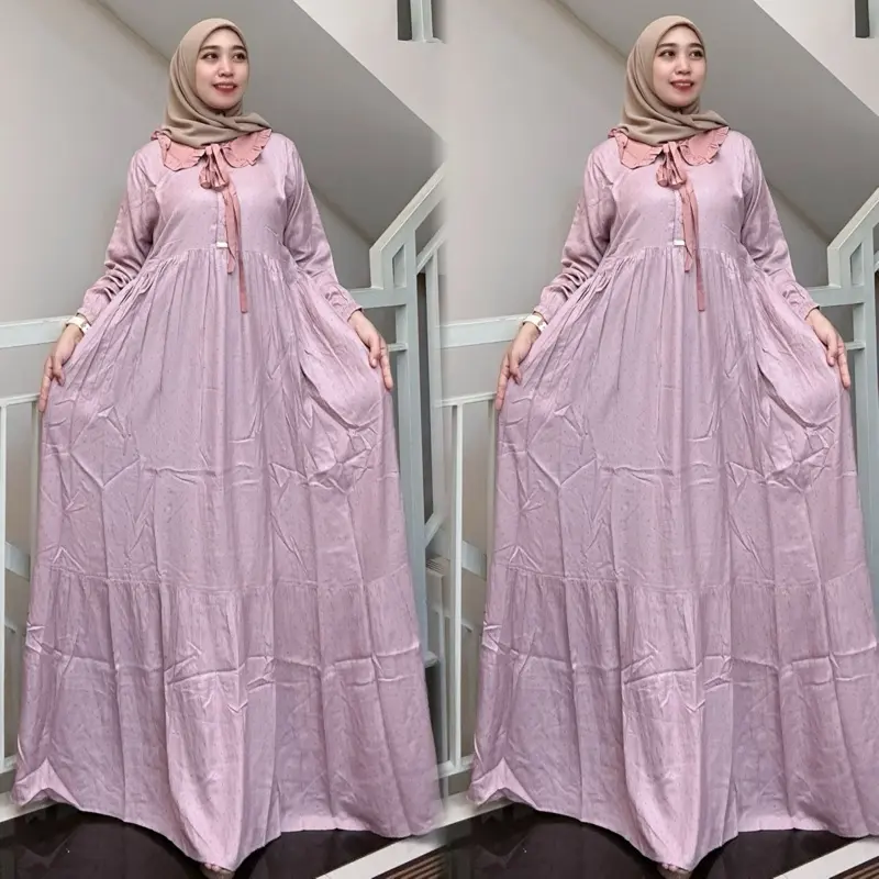 READY STOK SALVINA GAMIS VISCOSE KRAH BULAT