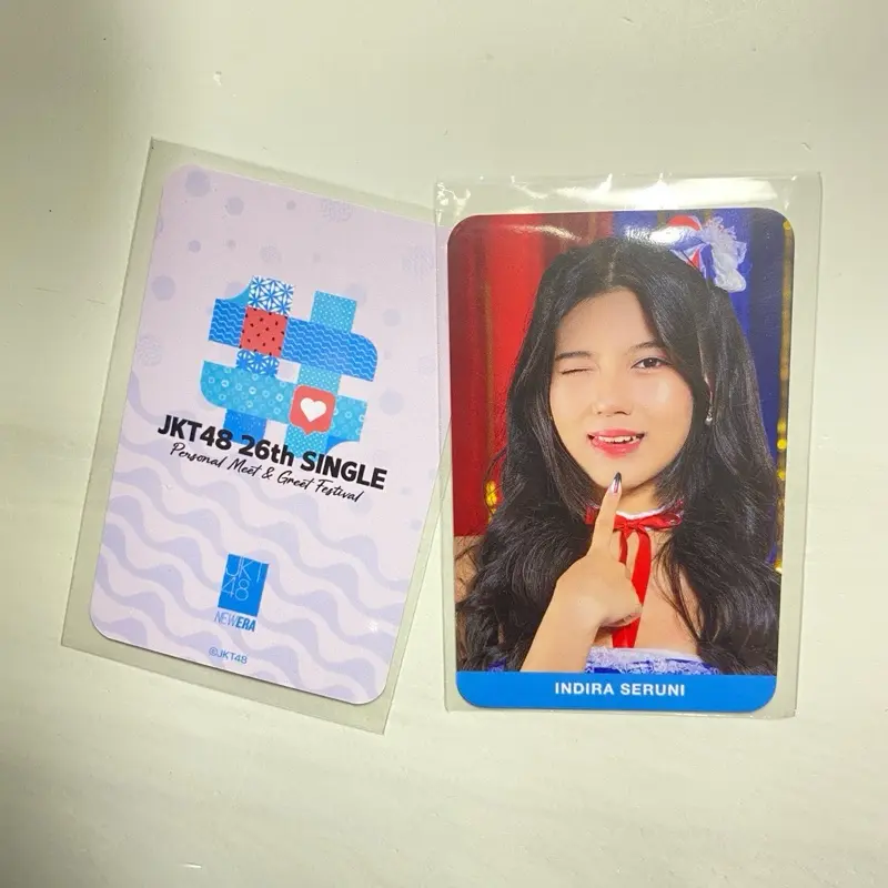 Photocard M&G JKT48 26Th SINGLE Official Original 100% 3