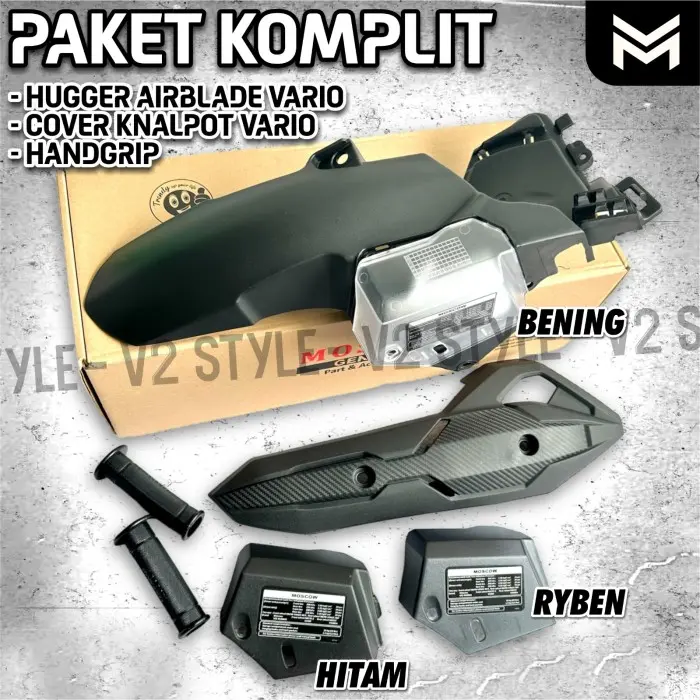 HUGGER AIRBLADE VARIO 125 150 PCX CBU SPAKBOR KOLONG ORIGINAL VIETNAM - HUGGER EUROPART 1