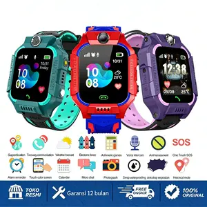 z6 Smartwatch anak Jam tangan Kamera ganda 360 derajat flip lP67 Menelepon-GPS-SOS