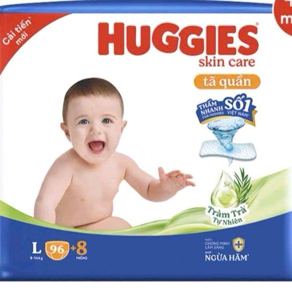 Tã Quần Huggies L100+4  ( 104 miếng ) . Trẻ mới tập đi Trẻ sơ sinh Trẻ sơ sinh Bé trai Bé gái Em bé Trẻ mới tập đi Trẻ sơ sinh Trẻ sơ sinh Voi Cho Bé tả  quần