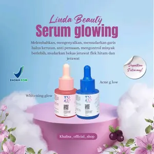[ Lindabeauty ] Serum glowing Pencerah Wajah dan untuk berjerawat