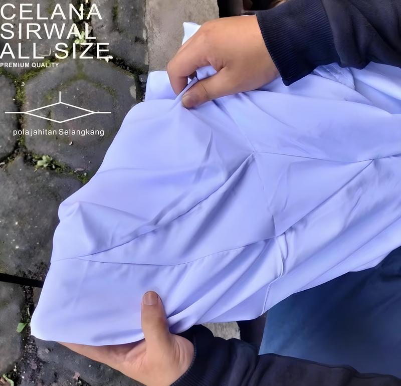 Celana Sirwal Pria Dewasa Casual Umroh Haji Casual  L XL XXL Komprang Jumbo Ukuran Besar Panjang Katun 7