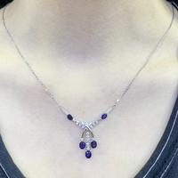 Gambar Kalung Berlian Batu Blue Sapphire Adjustable KNK1286847 - Kimberly Jewellery dari Kimberly Jewellery Online Kota Administrasi Jakarta Selatan 4 Tokopedia