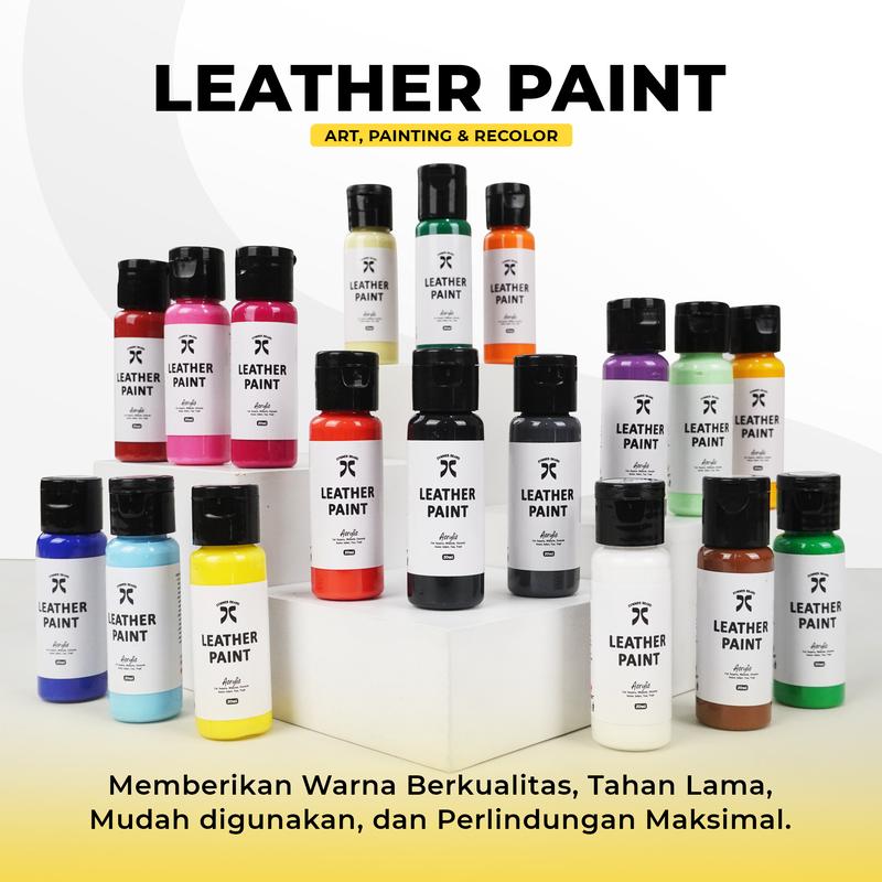 Cat Sepatu Cat Tas Leather Paint Canvas 20ml Suede Sol Midsole Kulit Sintetis Camping Outdoor Shoe Pria Painting Art | Summer Shoes Care 4