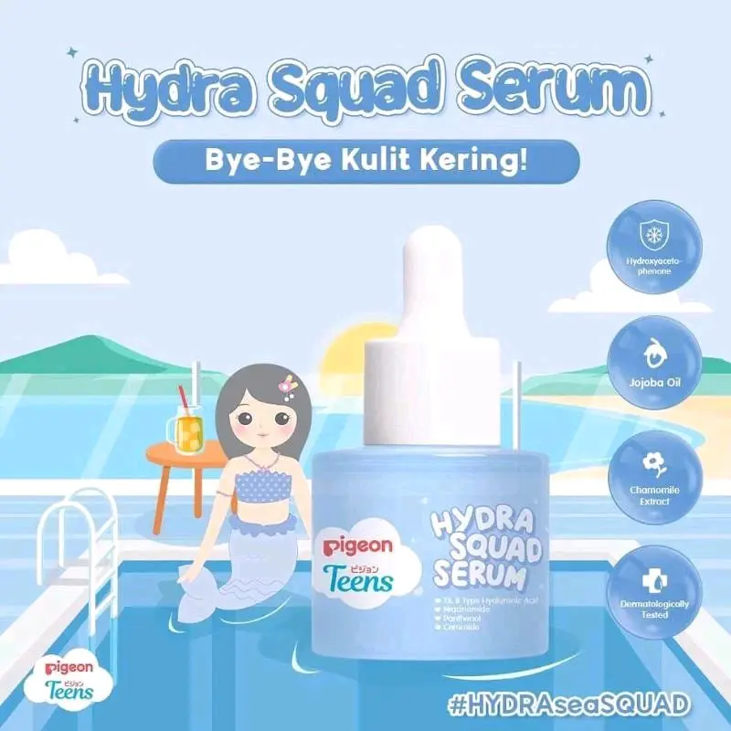 Pigeon Teens Hydra Squad Series - untuk Kulit Kering 3