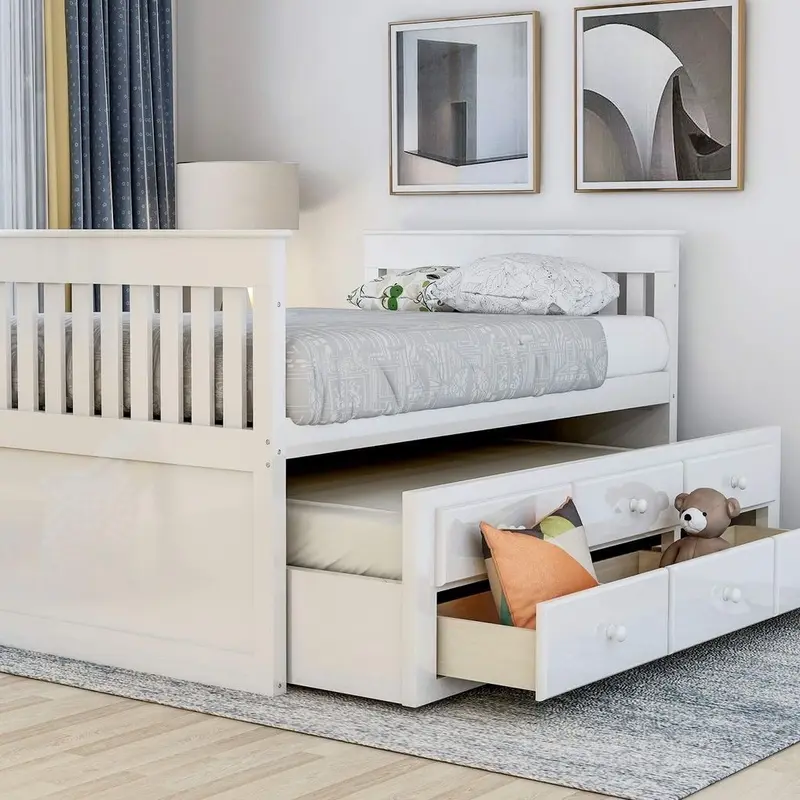 Tempat Tidur Sorong Laci - Furniture Berkualitas Kasur Kayu furniture anak ranjang anak 2