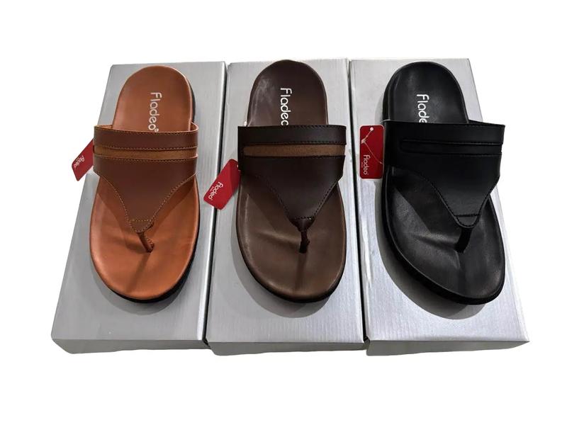 Sandal Jepit Pria Fladeo Model Terbaru Kekinian Terlaris dengan Box - Sendal 0