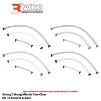 Gambar Selang Tabung Minyak Rem WR3 Black & Clear Universal - Black Silver, 10cm dari WR3 Kota Administrasi Jakarta Barat 2 Tokopedia